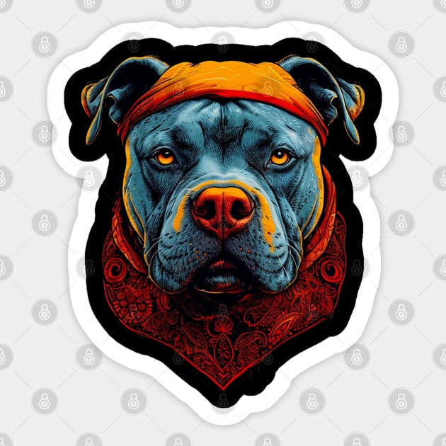Happy Hound: Canine Charm Sticker by Steve